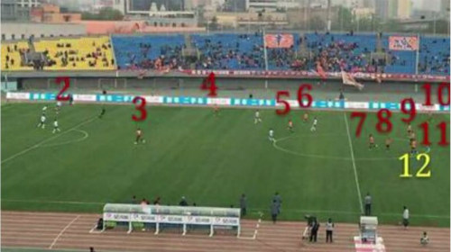 Trọng tài “gà mờ”, CLB Trung Quốc thắng nhờ đá 12 cầu thủ - 2