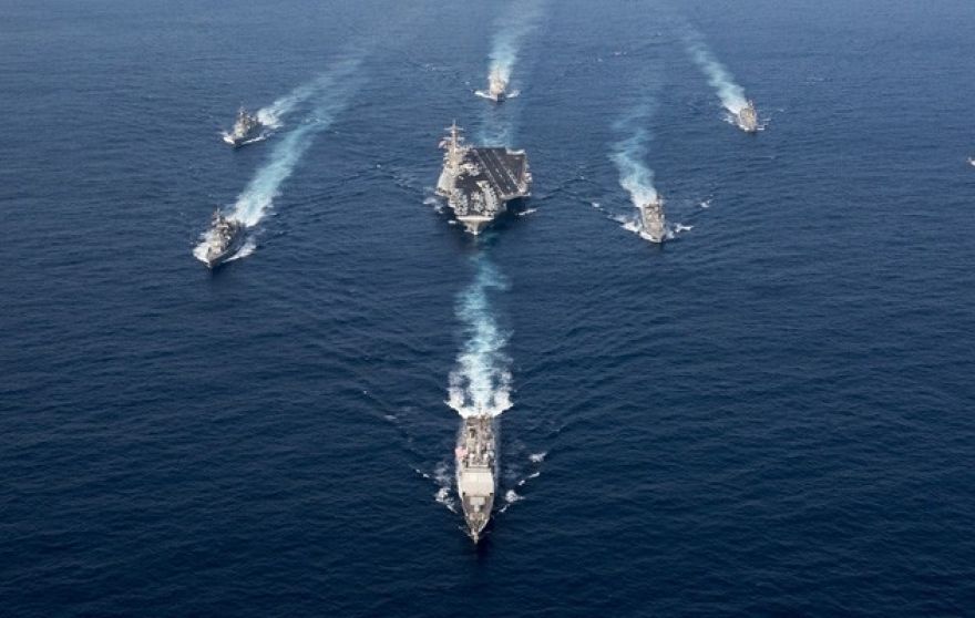 3 tàu sân bay hạt nhân Mỹ rầm rộ áp sát Triều Tiên - 2