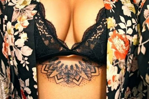 Những hình xăm ngực cực "gợi" và hiểm của kiều nữ - 11