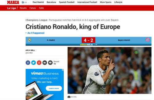 Hattrick tai tiếng, CR7 vẫn được phong “Vua châu Âu” - 2