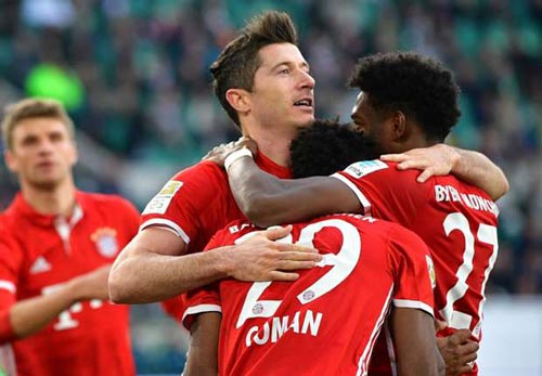 Wolfsburg – Bayern Munich: Màn đăng quang “6 sao” Wolfsburg – Bayern Munich: Màn đăng quang “6 sao”