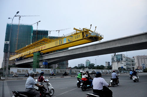 Ngắm đường cong mềm mại của đường sắt đô thị tỷ đô ở Sài Gòn - 4