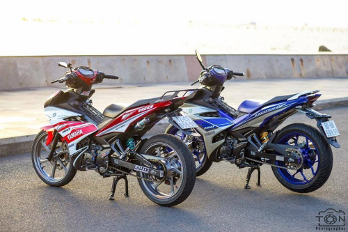 Ngắm bộ đôi Yamaha Exciter 150 biển tứ quý độ 'ngầu' của biker Việt - 4