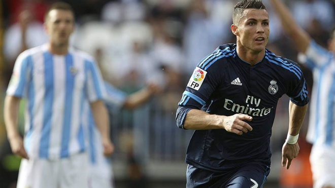 Malaga là mồi ngon của Ronaldo: Liga trong “túi” Real Malaga là mồi ngon của Ronaldo: Liga trong “túi” Real