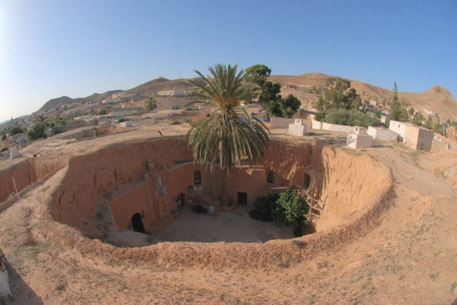 amp;#34;Trốn nóngamp;#34; trong những ngôi nhà ẩn mình dưới mặt đất ở Tunisia - 2