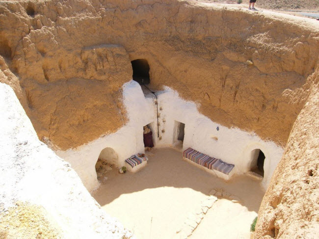 amp;#34;Trốn nóngamp;#34; trong những ngôi nhà ẩn mình dưới mặt đất ở Tunisia - 3