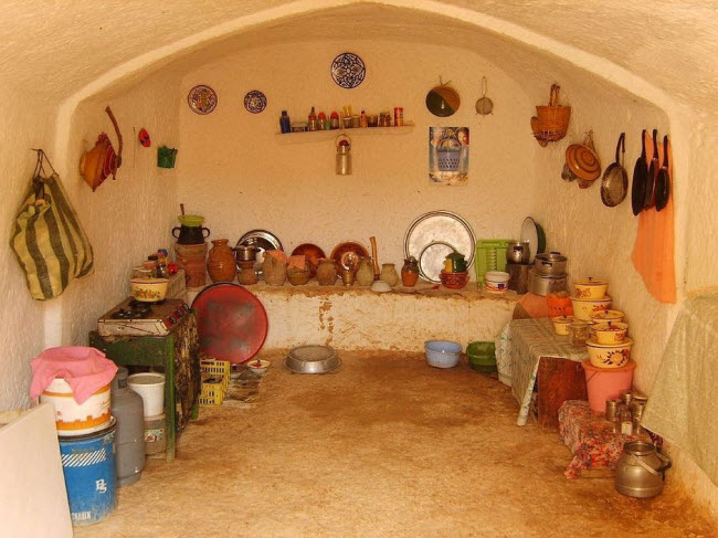 amp;#34;Trốn nóngamp;#34; trong những ngôi nhà ẩn mình dưới mặt đất ở Tunisia - 7