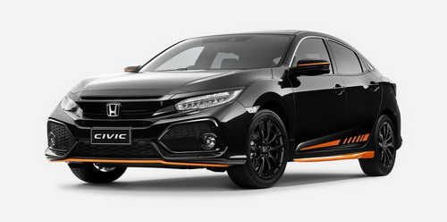 Honda Civic màu cam đặc biệt chỉ giới hạn 100 xe Honda Civic màu cam đặc biệt chỉ giới hạn 100 xe