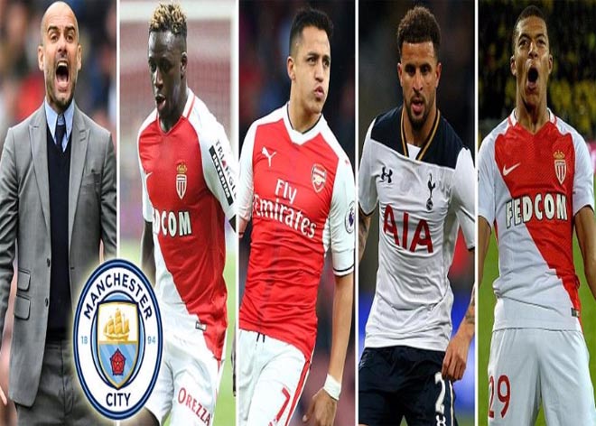 Man City - Pep: 250 triệu bảng săn 5 sao xây Dream Team Man City - Pep: 250 triệu bảng săn 5 sao xây Dream Team