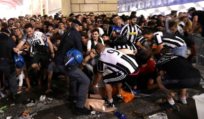 Chung kết cúp C1 Real - Juventus: Nổ lớn, hàng nghìn fan hoảng loạn - 5