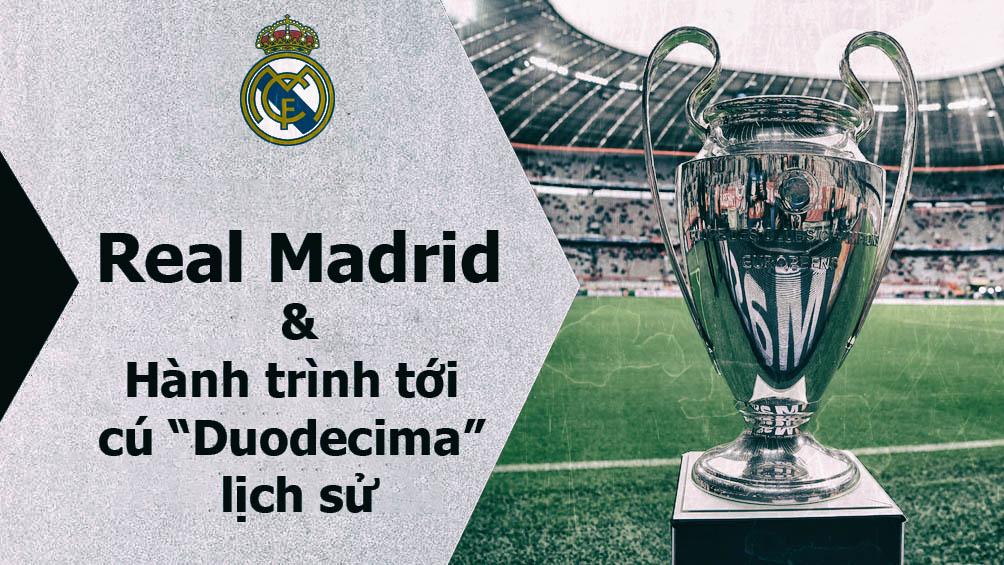Real Madrid vô địch cúp C1: Vua của những vị vua (Infographic) - 1