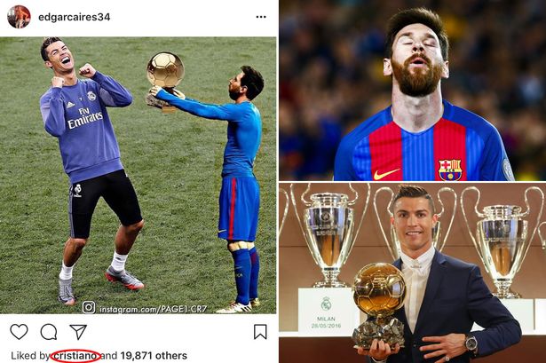 Đua Bóng vàng: Messi trả giá vì "chọc giận" Ronaldo Đua Bóng vàng: Messi trả giá vì "chọc giận" Ronaldo