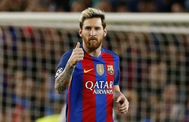 Messi ký hợp đồng 350 triệu bảng, lương vượt Ronaldo Messi ký hợp đồng 350 triệu bảng, lương vượt Ronaldo