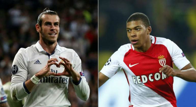Chuyển nhượng Real: 135 triệu euro mua Mbappe thay Bale Chuyển nhượng Real: 135 triệu euro mua Mbappe thay Bale