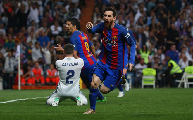 Messi vĩ đại: Viết lại lịch sử Barca – Real, không đầu hàng Ronaldo Messi vĩ đại: Viết lại lịch sử Barca – Real, không đầu hàng Ronaldo