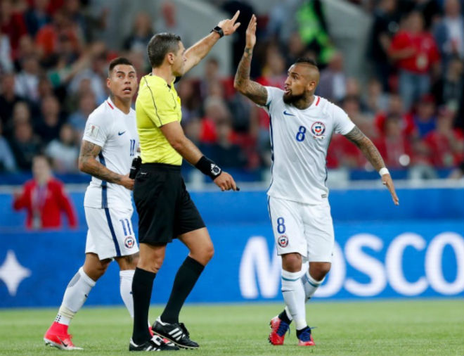 Chile - Cameroon: Điên rồ 2 khoảnh khắc bù giờ (Confed Cup 2017) Chile - Cameroon: Điên rồ 2 khoảnh khắc bù giờ (Confed Cup 2017)