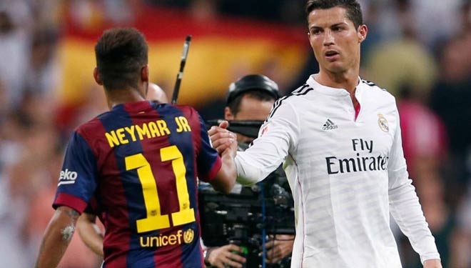 Neymar rủ Ronaldo tới Barca tạo bộ tứ vô địch thiên hạ Neymar rủ Ronaldo tới Barca tạo bộ tứ vô địch thiên hạ