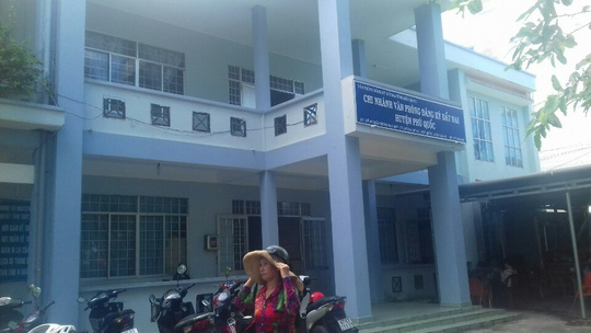Bắt giám đốc văn phòng đăng ký đất đai huyện Phú Quốc Bắt giám đốc văn phòng đăng ký đất đai huyện Phú Quốc