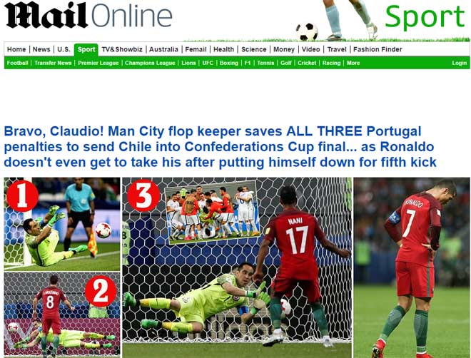 Báo chí thế giới: Hàng hớ Man City “cướp sô” Ronaldo Báo chí thế giới: Hàng hớ Man City “cướp sô” Ronaldo