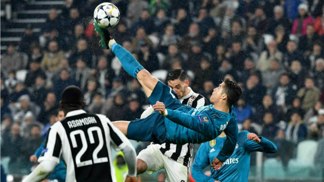 Ronaldo ghi siêu phẩm đẹp nhất C1: Buffon 