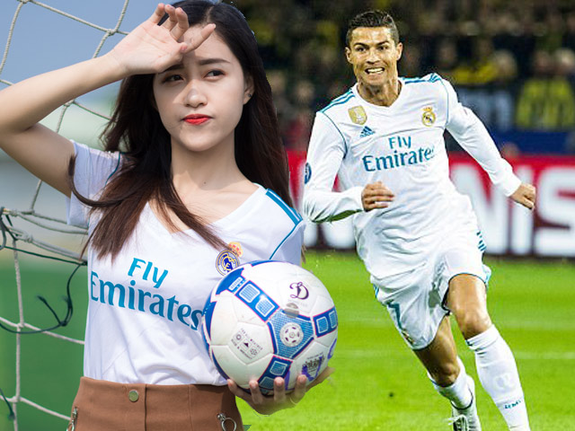 Đã xinh lại là fan ruột của Real Madrid, nữ sinh Tiền Giang gây bão dân mạng Đã xinh lại là fan ruột của Real Madrid, nữ sinh Tiền Giang gây bão dân mạng