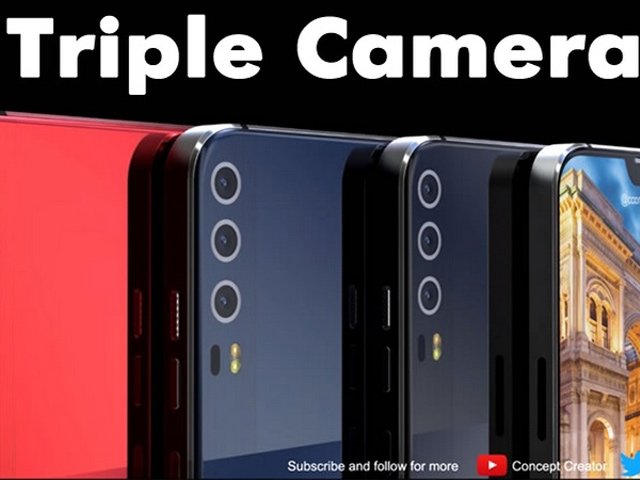 iPhone 2018 dùng camera 3 ống kính, chụp ảnh siêu siêu đẹp