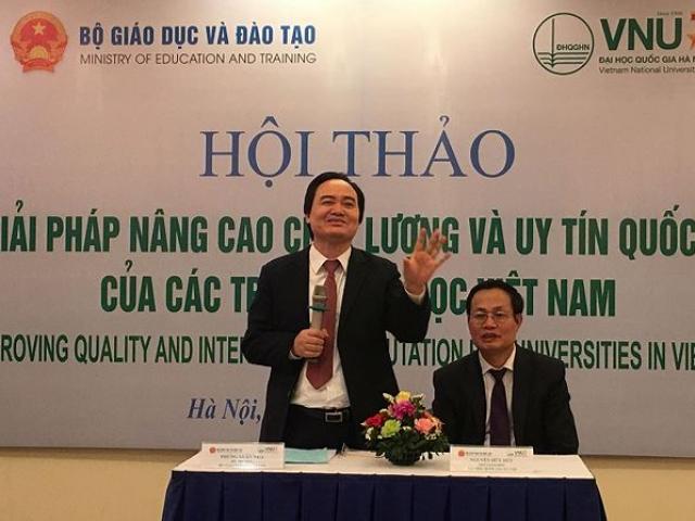 Xếp hạng các trường ĐH của Việt Nam: Nên theo tổ chức quốc tế nào?