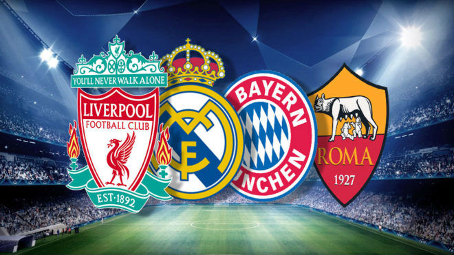 Bốc thăm bán kết cúp C1: “Vua” Ronaldo gầm thét dọa Bayern, Roma, Liverpool Bốc thăm bán kết cúp C1: “Vua” Ronaldo gầm thét dọa Bayern, Roma, Liverpool