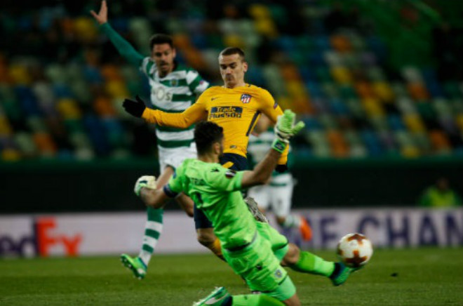 Sporting Lisbon - Atletico Madrid: Đánh đầu "cháy lưới", chống đỡ kiên cường Sporting Lisbon - Atletico Madrid: Đánh đầu "cháy lưới", chống đỡ kiên cường