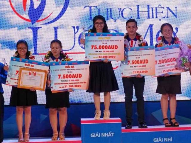 Nữ sinh giành học bổng 75.000 AUD với ước mơ đặc biệt Nữ sinh giành học bổng 75.000 AUD với ước mơ đặc biệt
