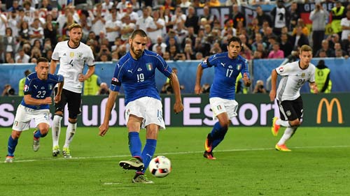 Loạt “đấu súng” căng đến rụng tim Đức – Italia Loạt “đấu súng” căng đến rụng tim Đức – Italia