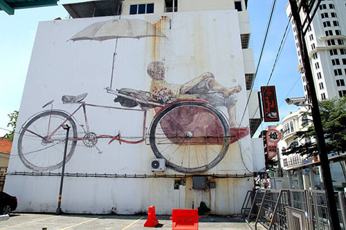 Penang, xứ sở diệu kỳ của nghệ thuật đường phố - 3
