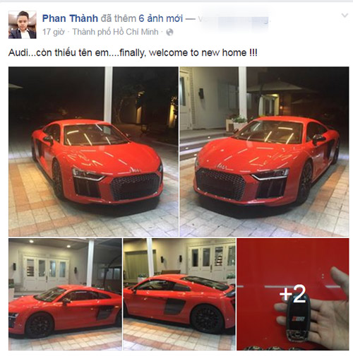 "Tình cũ" Midu mới tậu siêu xe 11 tỷ "Tình cũ" Midu mới tậu siêu xe 11 tỷ