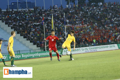 U16 Việt Nam - U16 Úc: Mưa bàn thắng và những giọt nước mắt U16 Việt Nam - U16 Úc: Mưa bàn thắng và những giọt nước mắt