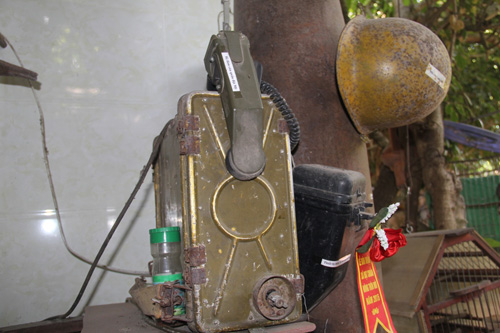 “Bảo- tàng”- chiến- tranh- trong- nhà -người -đàn- ông- xứ- Nghệ 