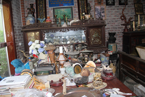 “Bảo- tàng”- chiến- tranh- trong- nhà -người -đàn- ông- xứ- Nghệ 