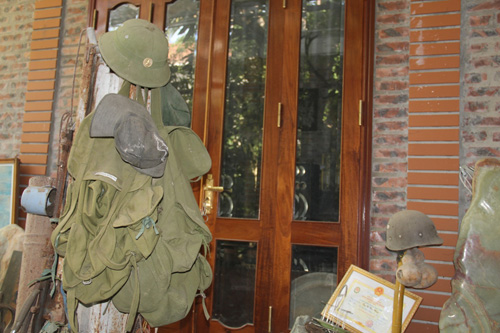 “Bảo- tàng”- chiến- tranh- trong- nhà -người -đàn- ông- xứ- Nghệ 