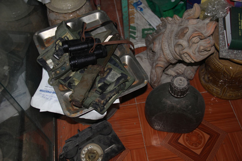 “Bảo- tàng”- chiến- tranh- trong- nhà -người -đàn- ông- xứ- Nghệ 