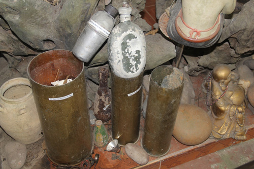 “Bảo- tàng”- chiến- tranh- trong- nhà -người -đàn- ông- xứ- Nghệ 