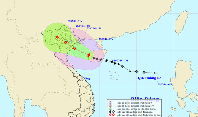 Đêm nay, bão số 1 tấn công Quảng Ninh – Nam Định - 1