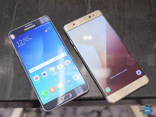Danh gia Samsung Galaxy Note 7 va Galaxy Note 5