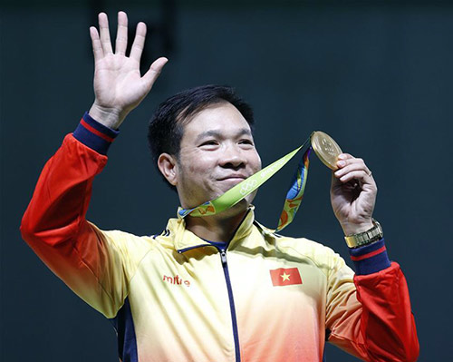Hoàng Xuân Vinh giành HCB 50m súng ngắn Olympic: Tuyệt đỉnh Hoàng Xuân Vinh giành HCB 50m súng ngắn Olympic: Tuyệt đỉnh