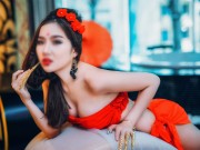 Bạn trẻ - Cuộc sống - Hot girl 16 tuổi "gây sốc" với bộ ảnh Phan Kim Liên