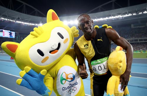 Chấp đối thủ "nửa đường", Bolt vẫn đoạt HCV Olympic 100m - 4