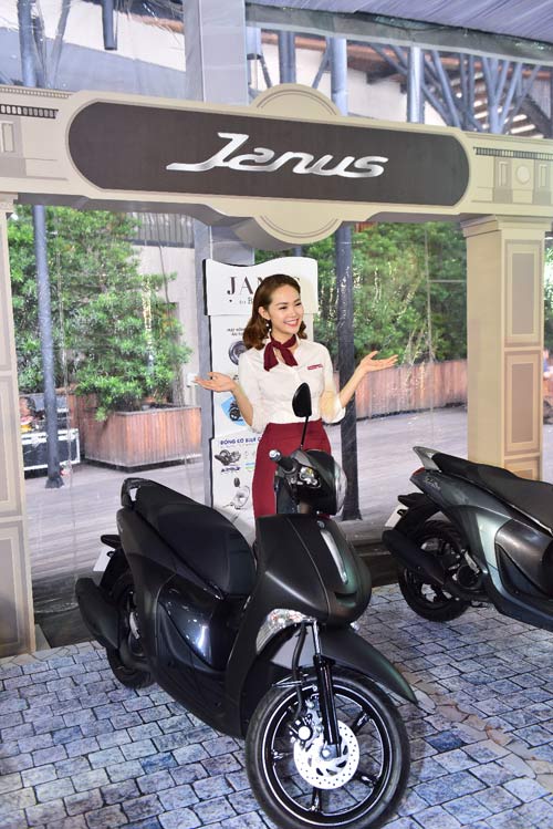Lộ diện xe tay ga nhẹ nhất dành cho nữ - Yamaha Janus - 2