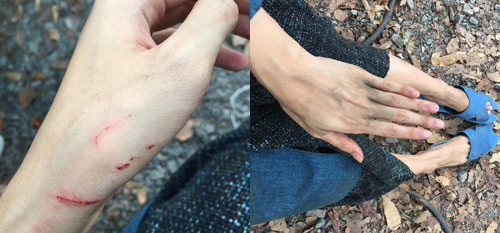 Hậu trường sau cảnh "Tấm ngã cây" gây sốt mạng - 5