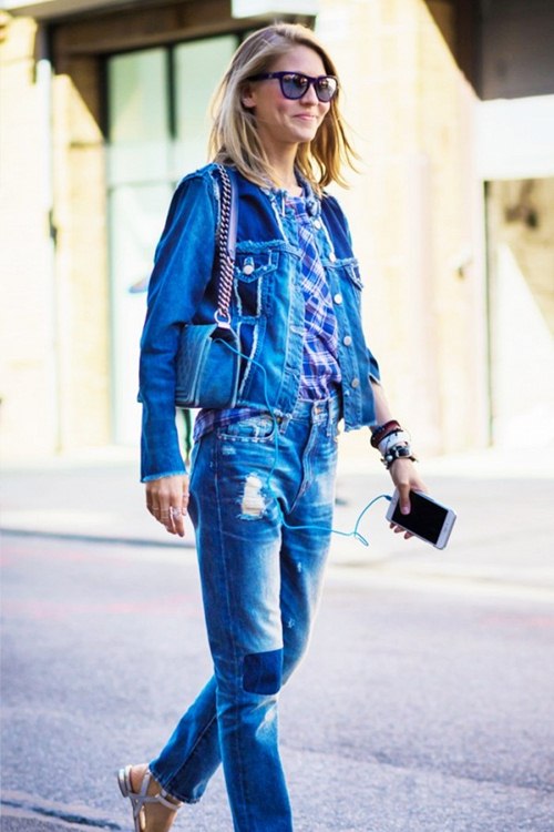 Thu rồi, lại đến mùa diện áo khoác jeans - 2
