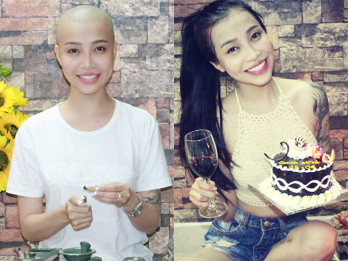 “Hot girl xăm trổ” cạo trọc đầu để "tìm sự bình yên" “Hot girl xăm trổ” cạo trọc đầu để "tìm sự bình yên"