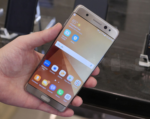 Số lô đặt hàng Galaxy Note 7 gấp đôi Galaxy Note 5 Số lô đặt hàng Galaxy Note 7 gấp đôi Galaxy Note 5