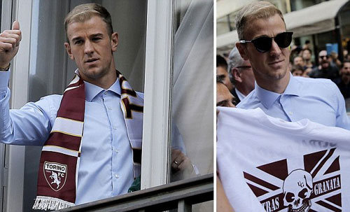 Tin chuyển nhượng 31/8: Joe Hart chính thức tới Torino Tin chuyển nhượng 31/8: Joe Hart chính thức tới Torino